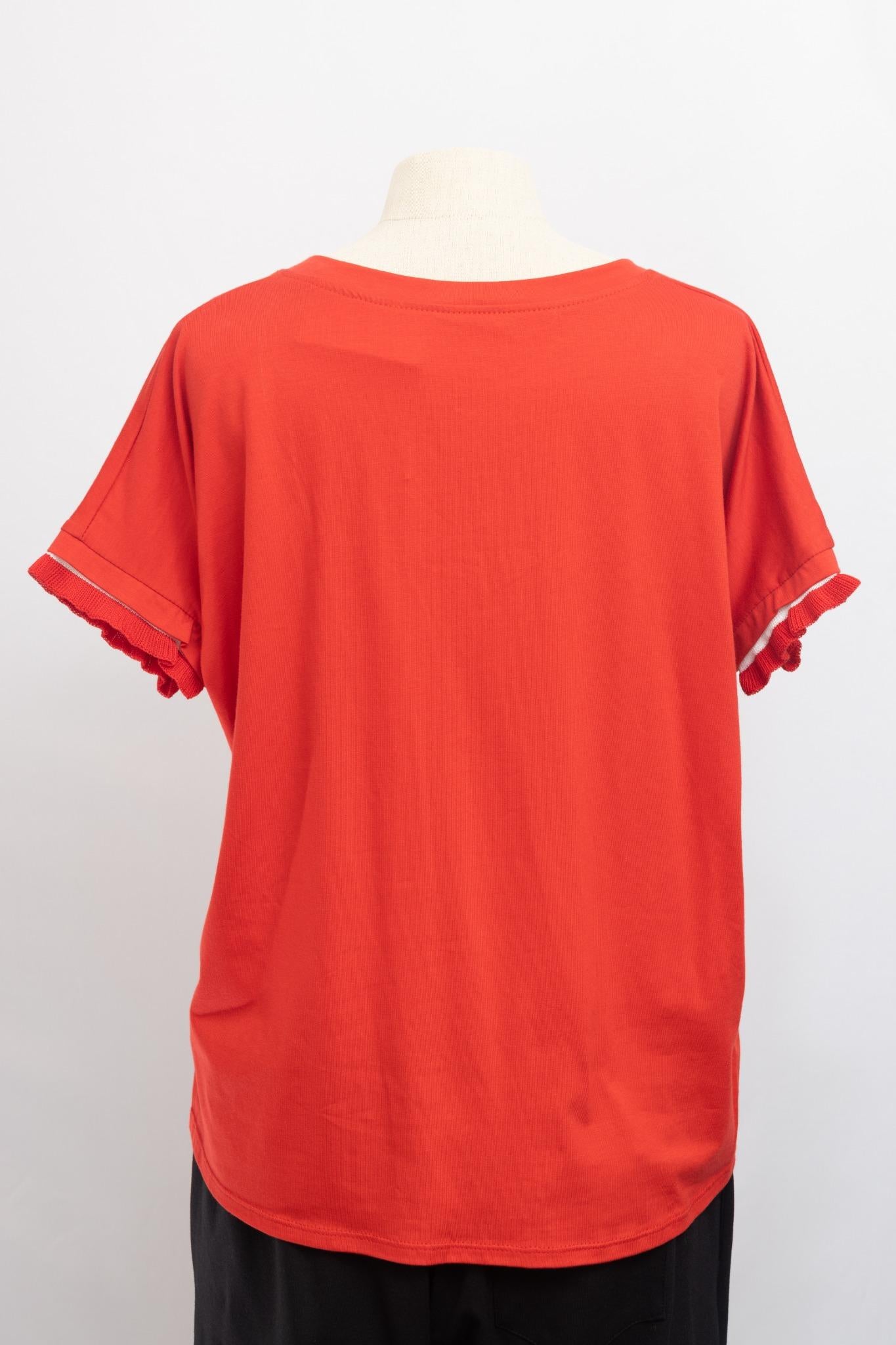 T-shirt Bellina rouge
