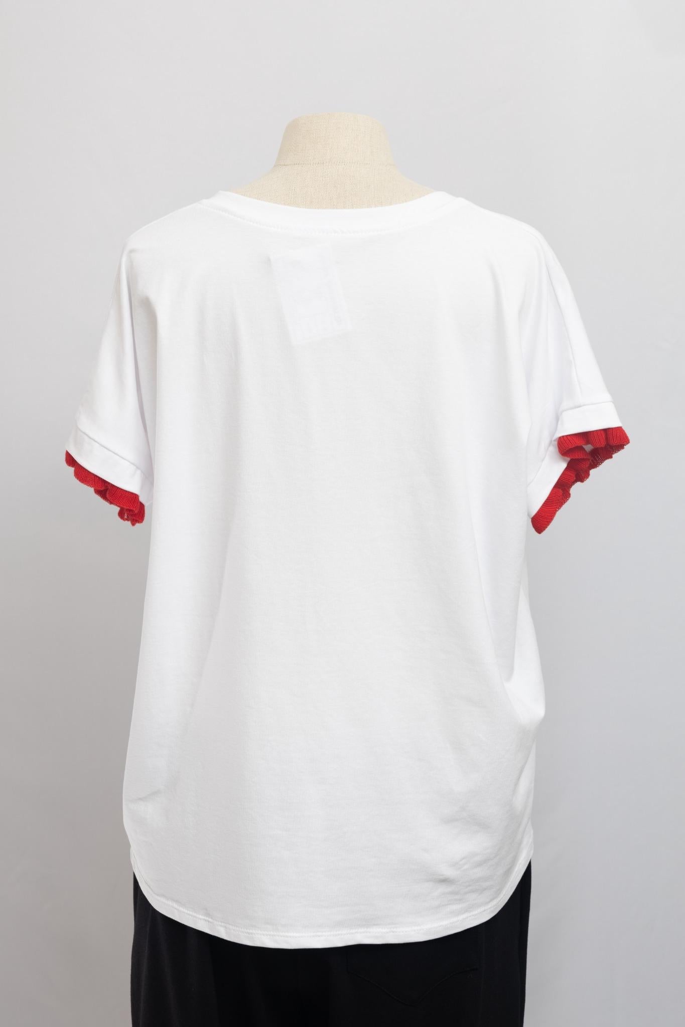 T-shirt Bellina blanc