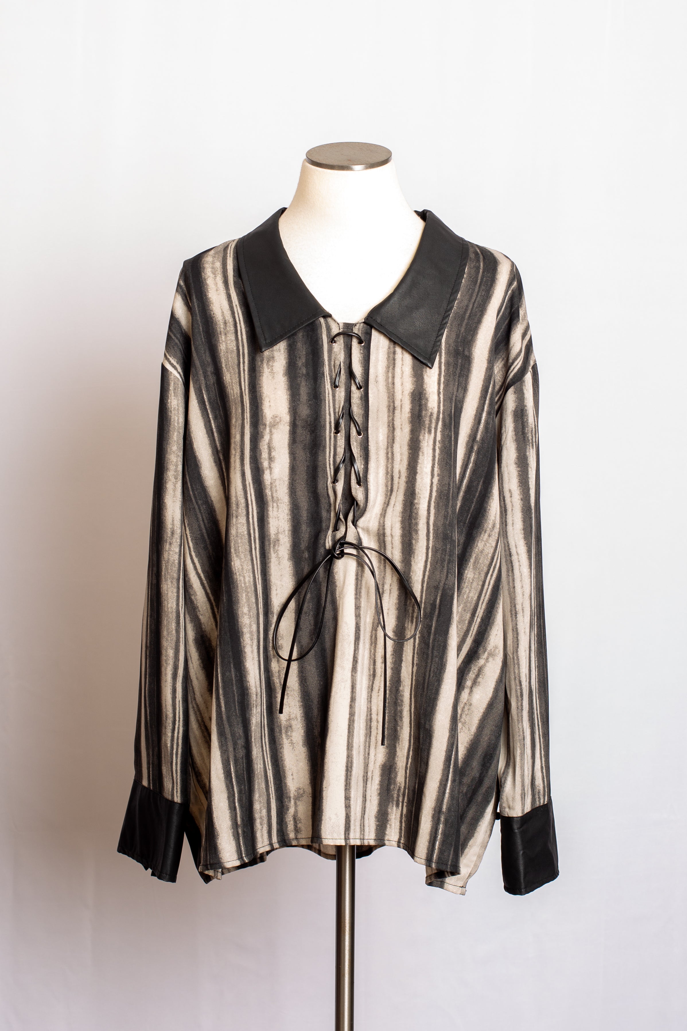 Chemisier Oversize Rayée