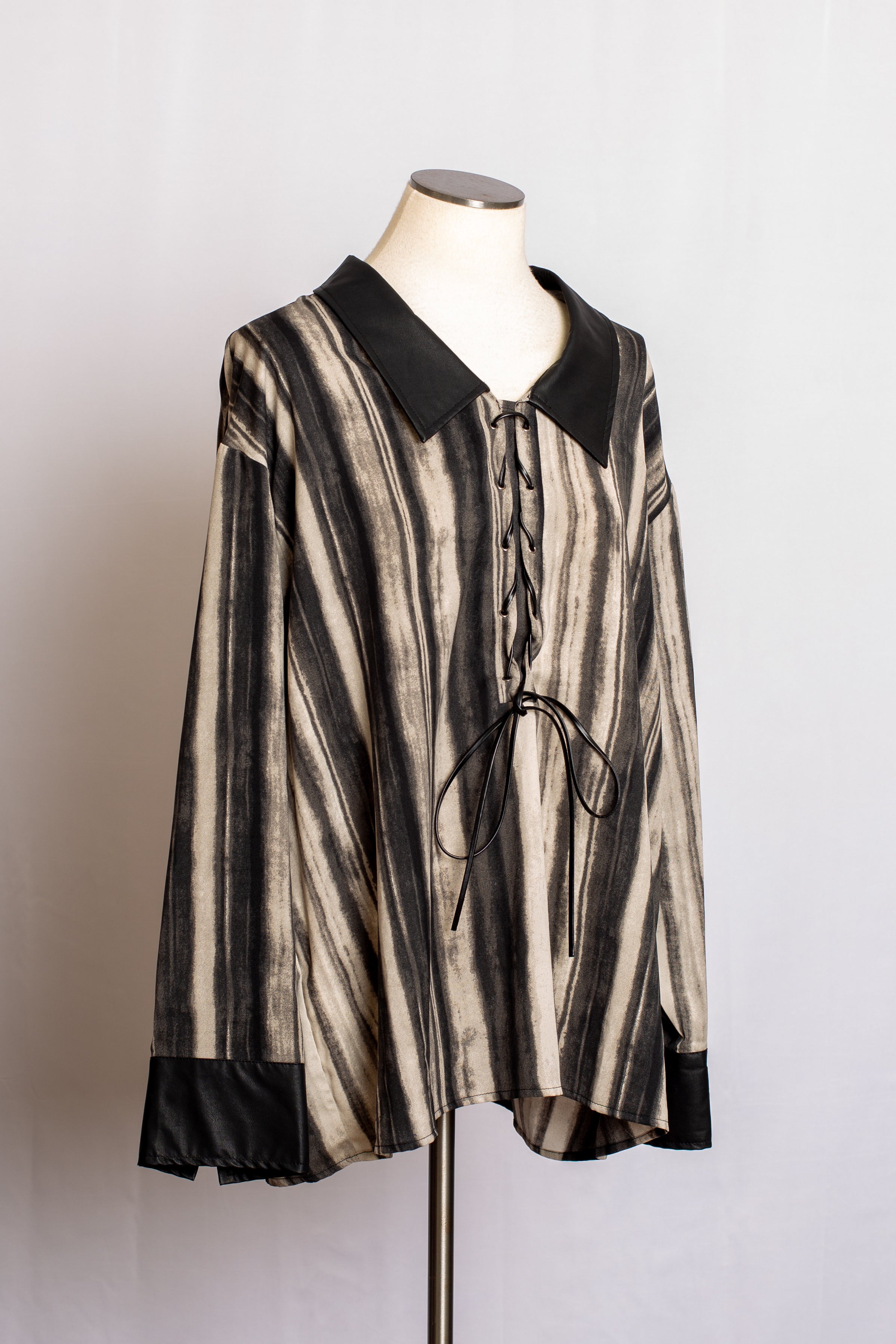 Chemisier Oversize Rayée