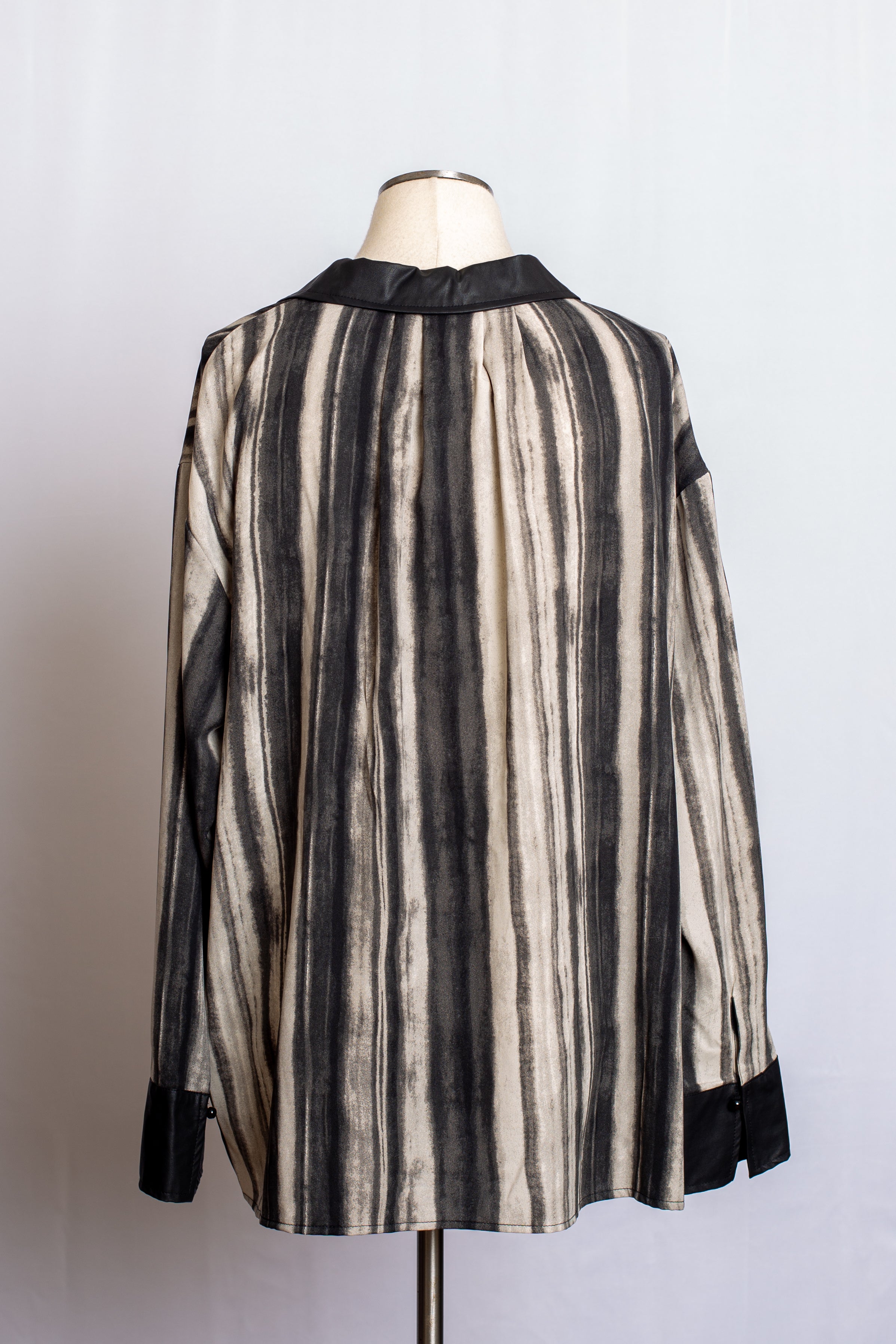 Chemisier Oversize Rayée