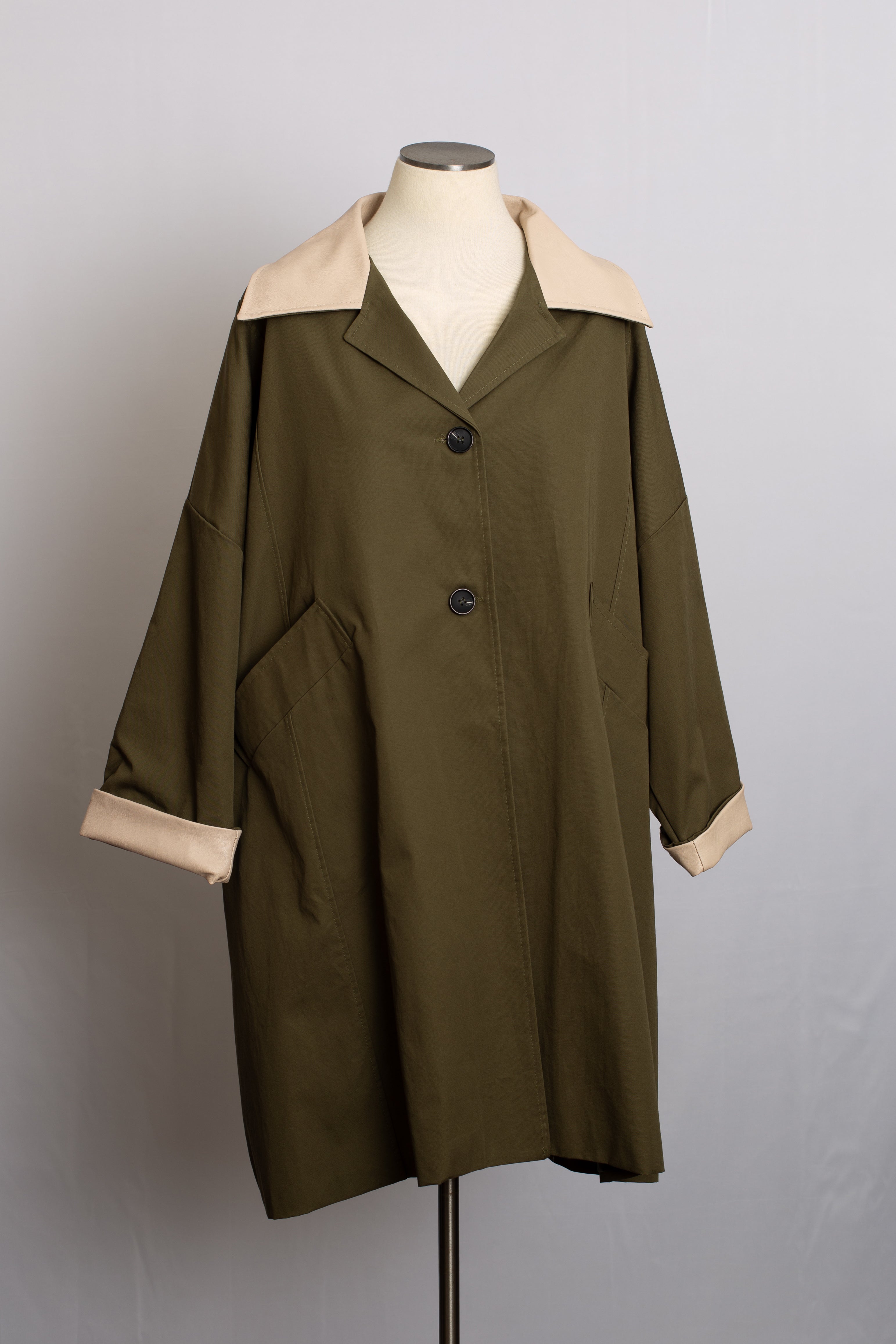 Imperméable Kaki
