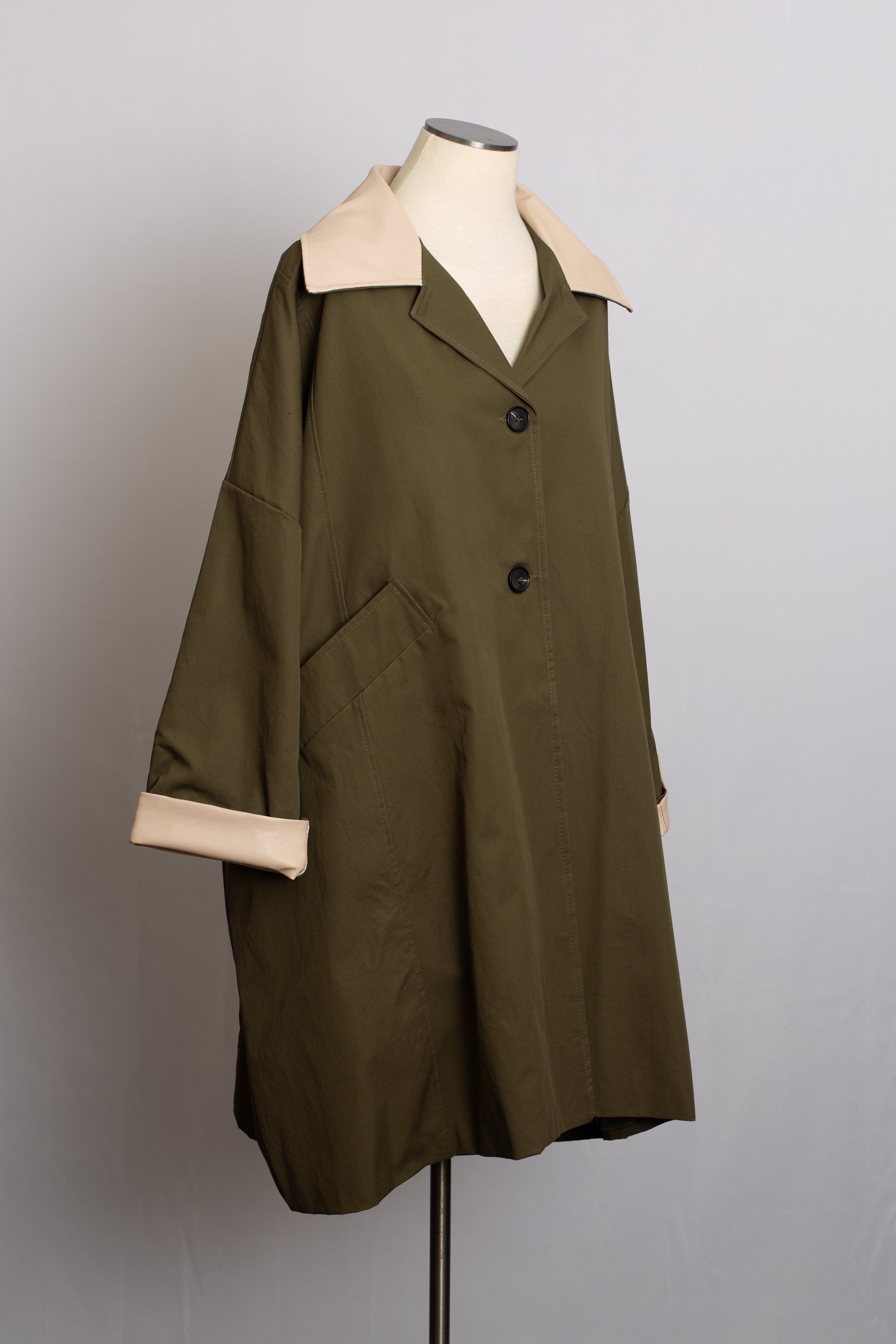 Imperméable Kaki