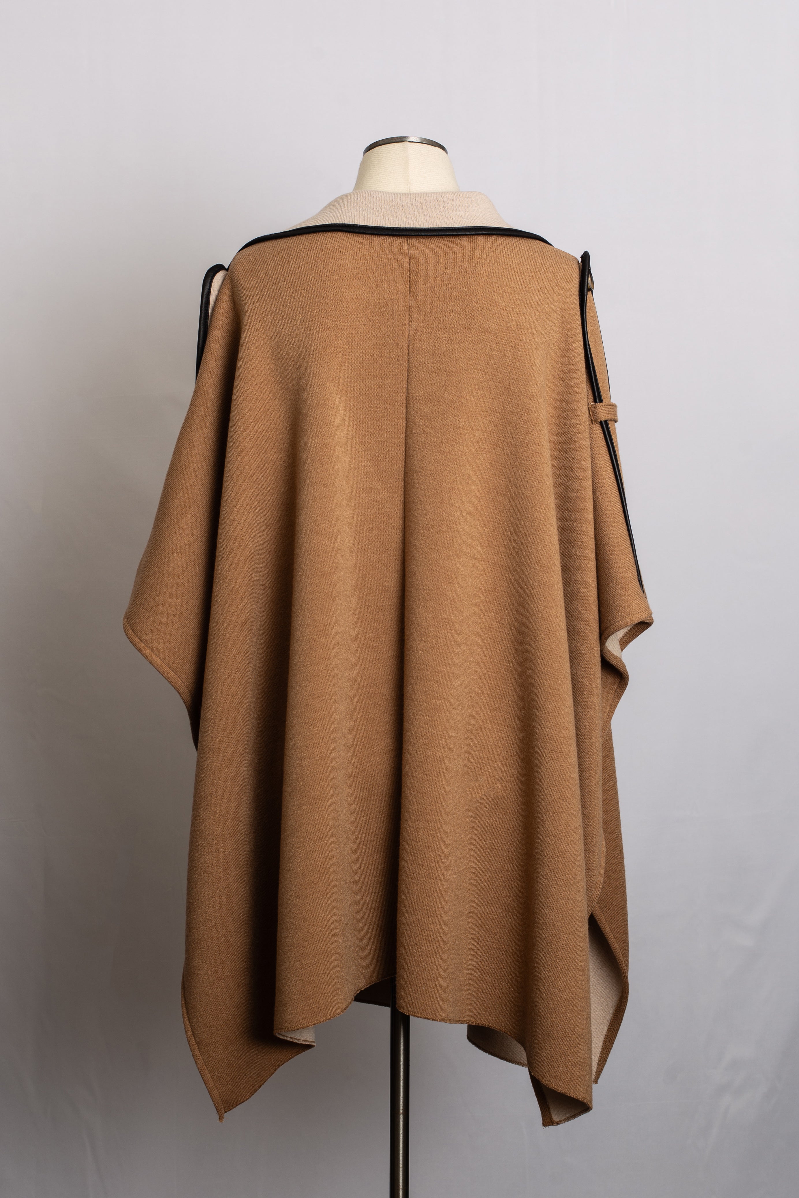 Manteau Poncho Beige