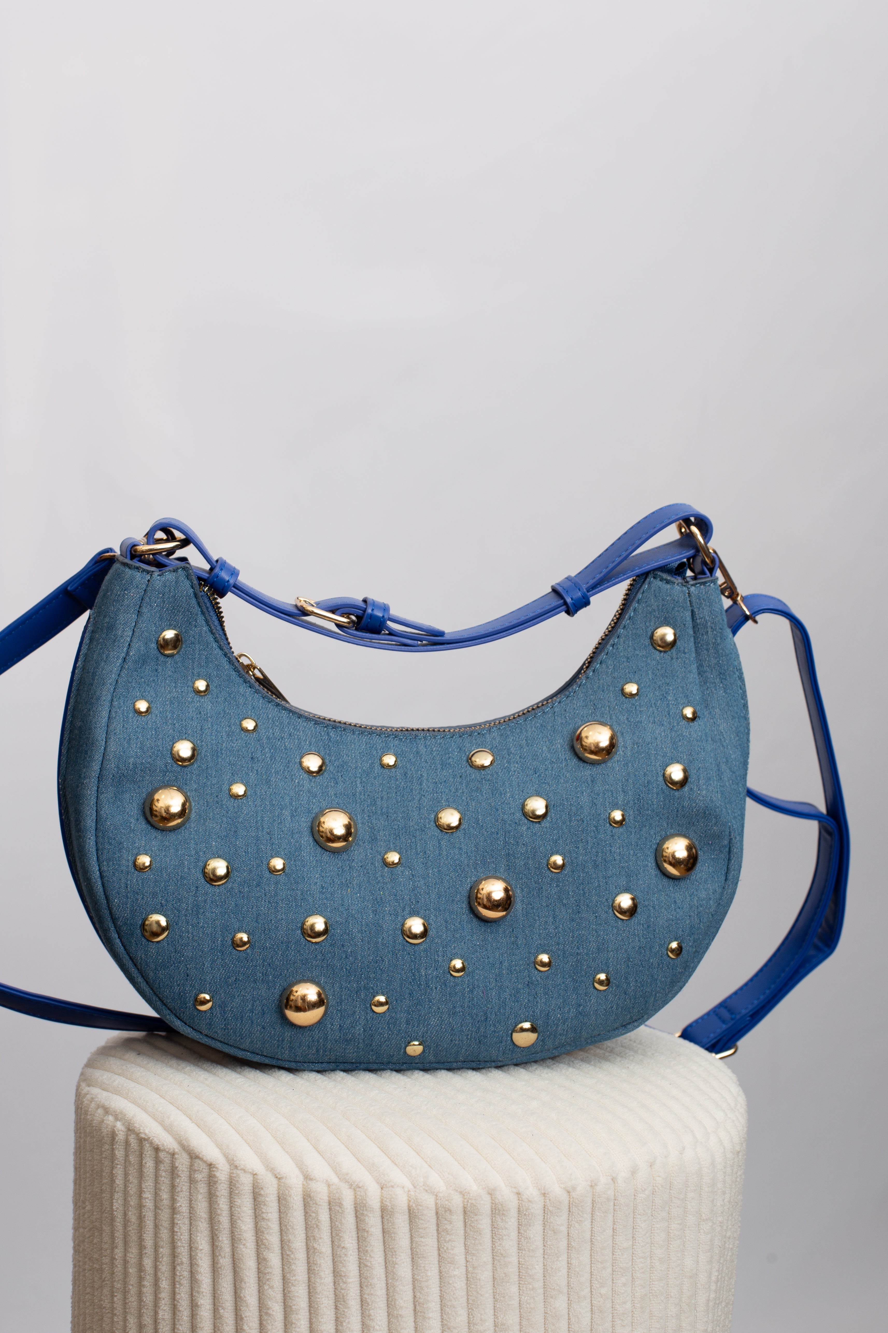 Sac Rivet Bleu Ciel