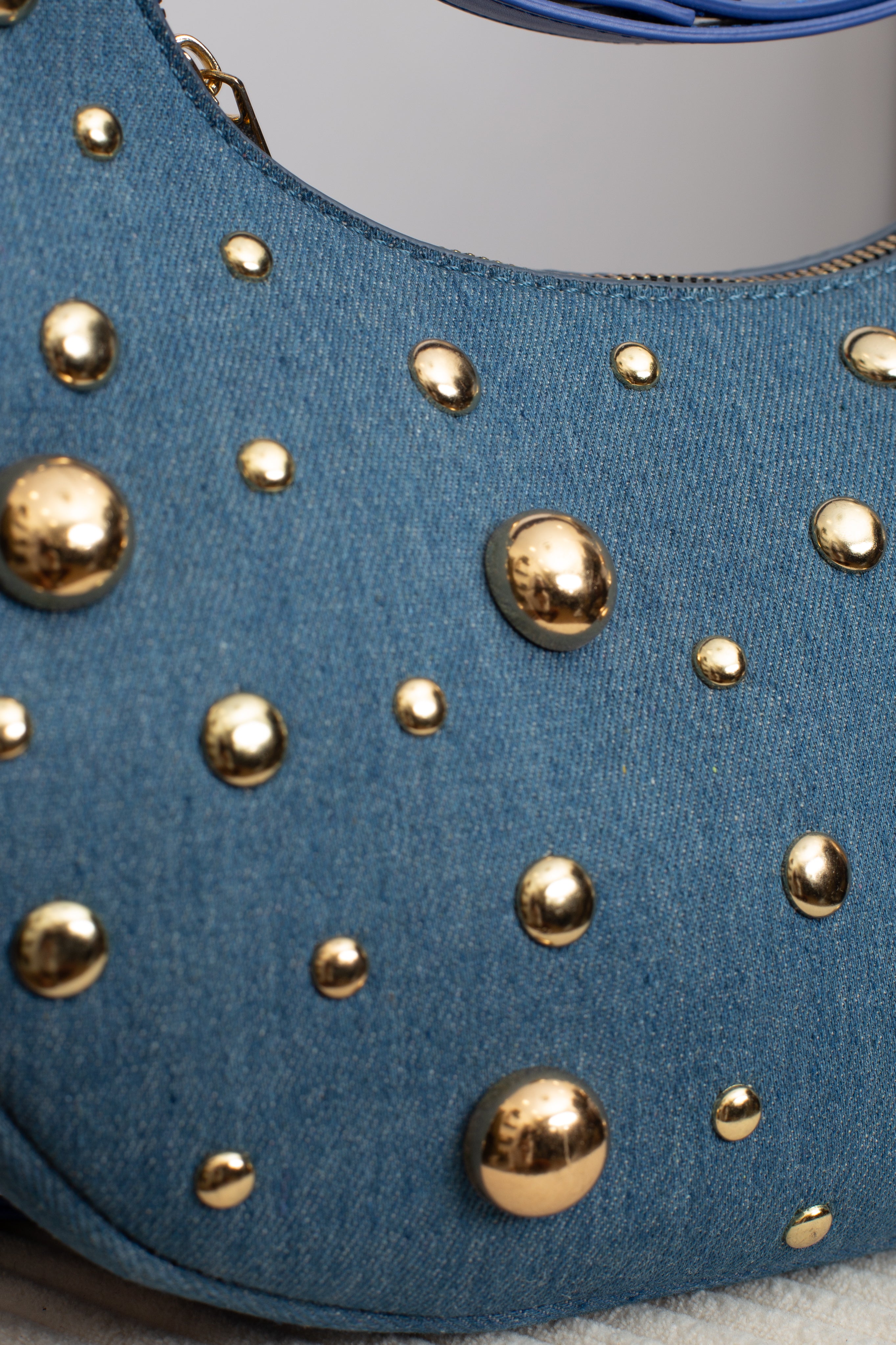 Sac Rivet Bleu Ciel