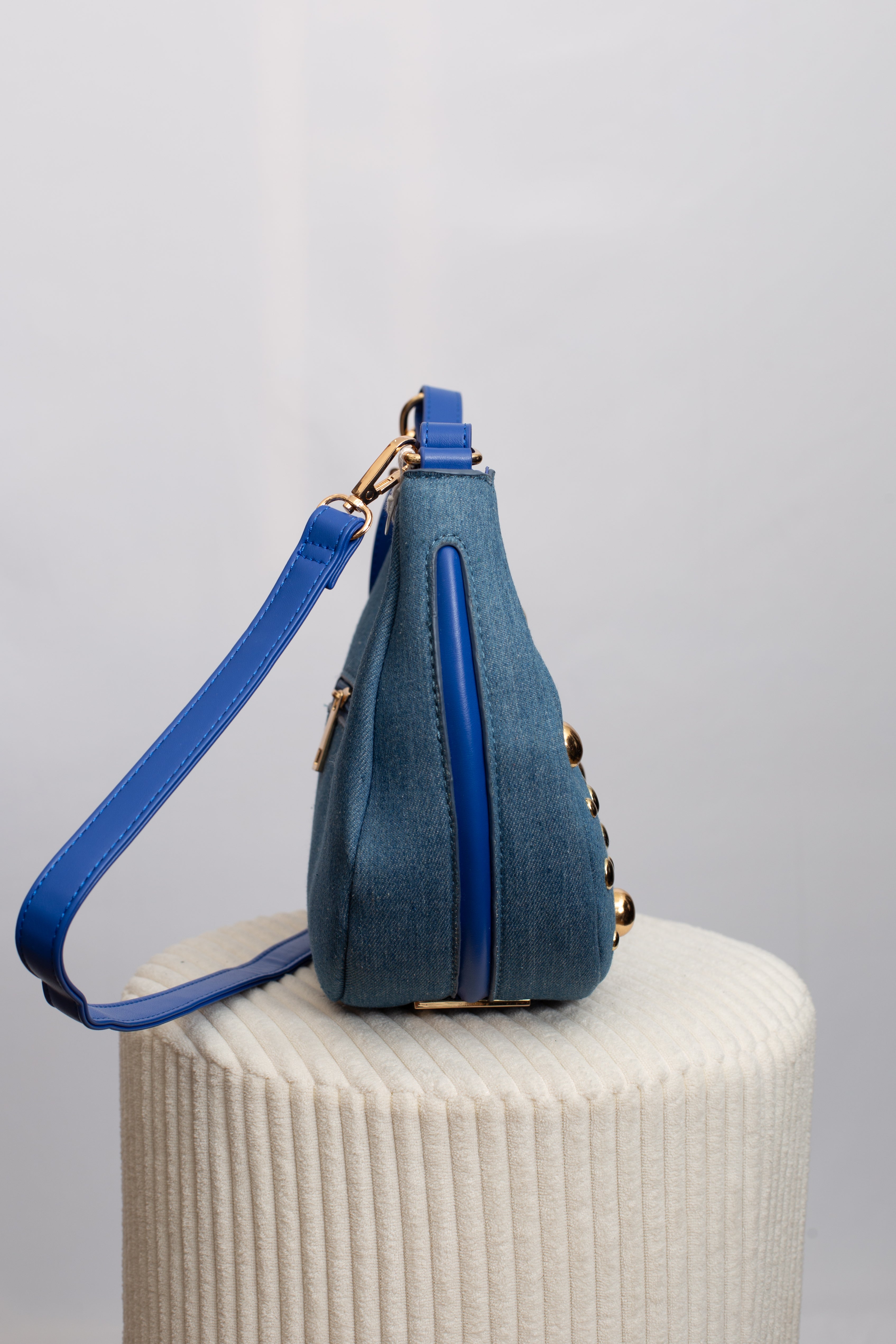 Sac Rivet Bleu Ciel