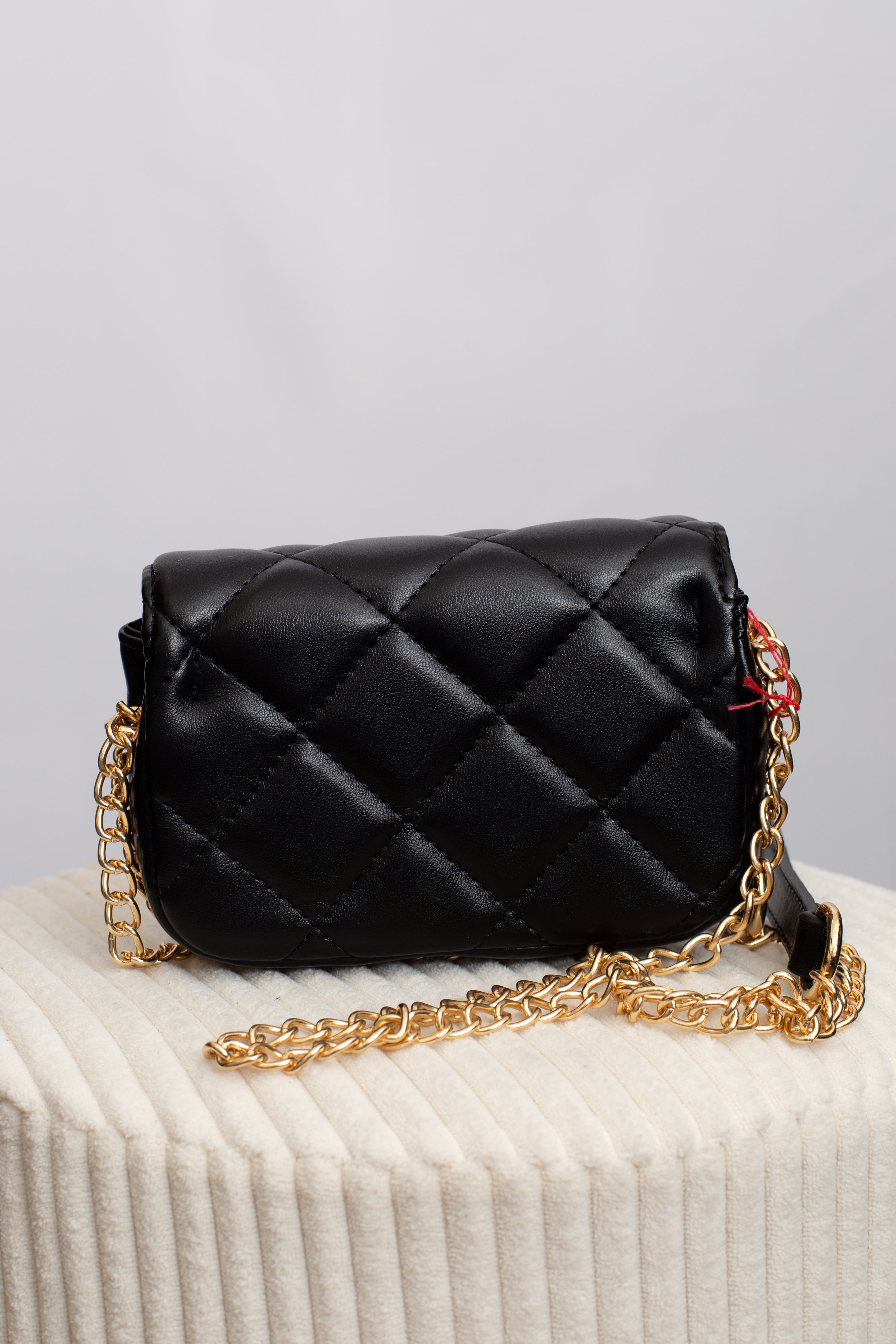 Sac Noir Capitonné