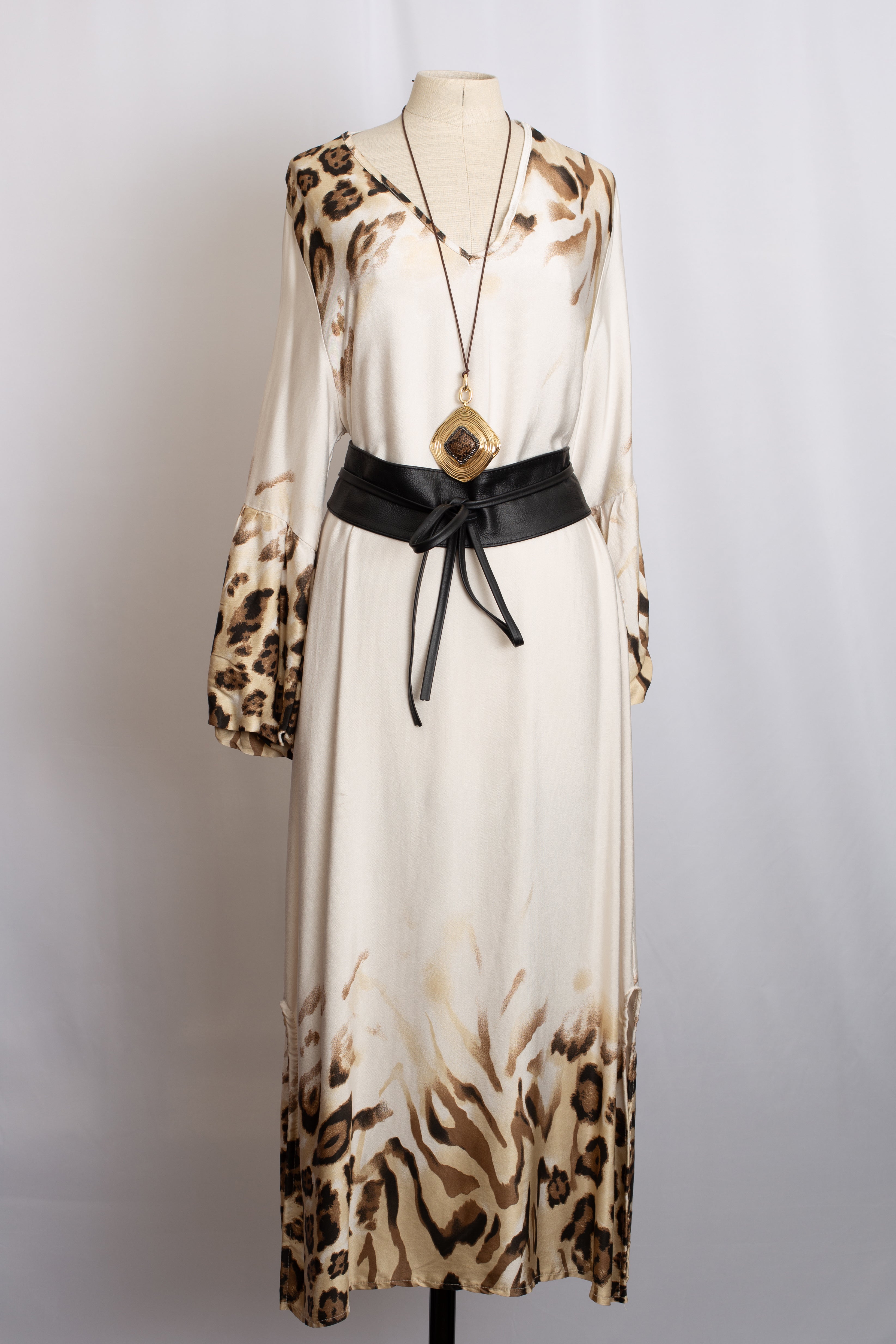 Robe Léopard Ivoire