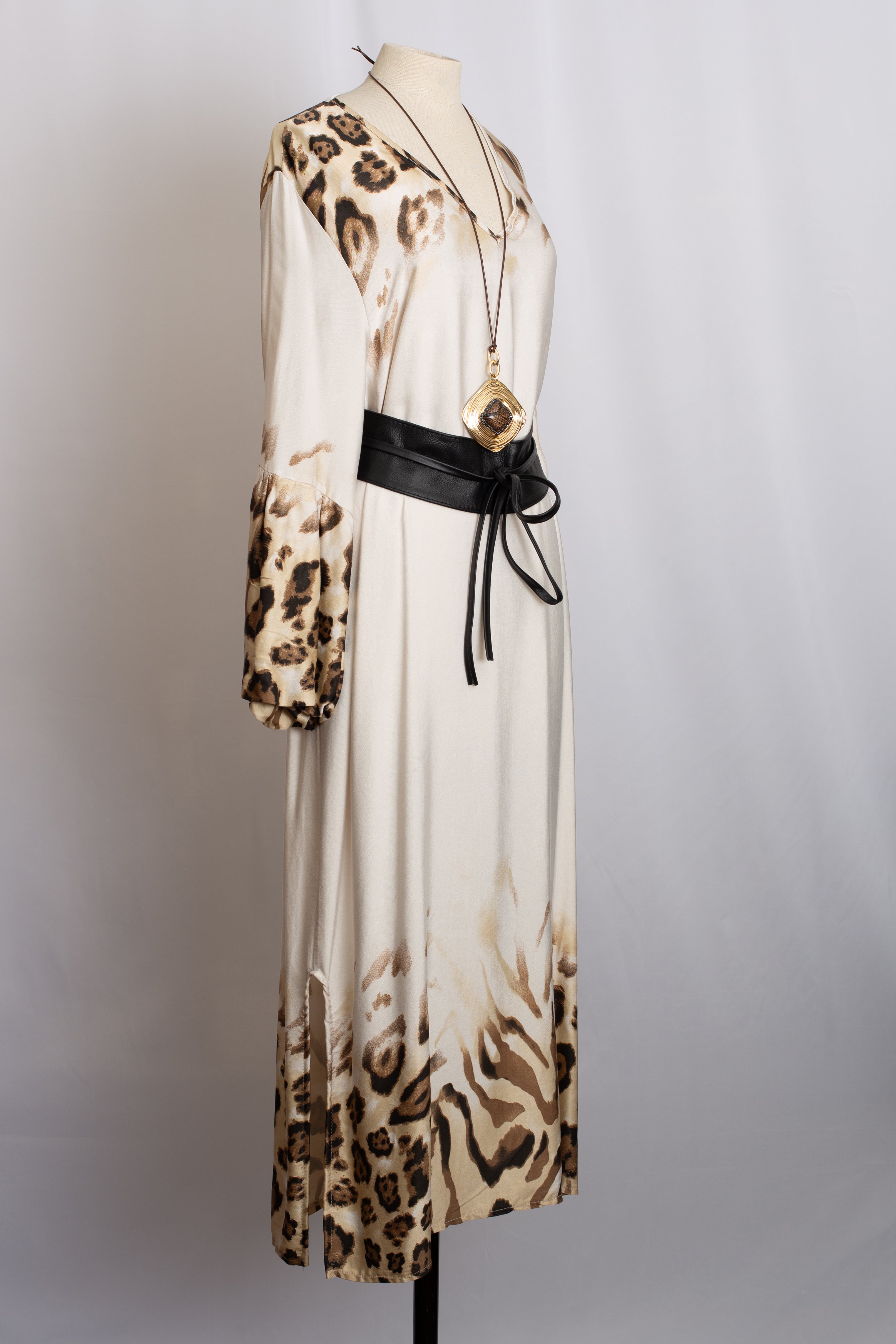 Robe Léopard Ivoire