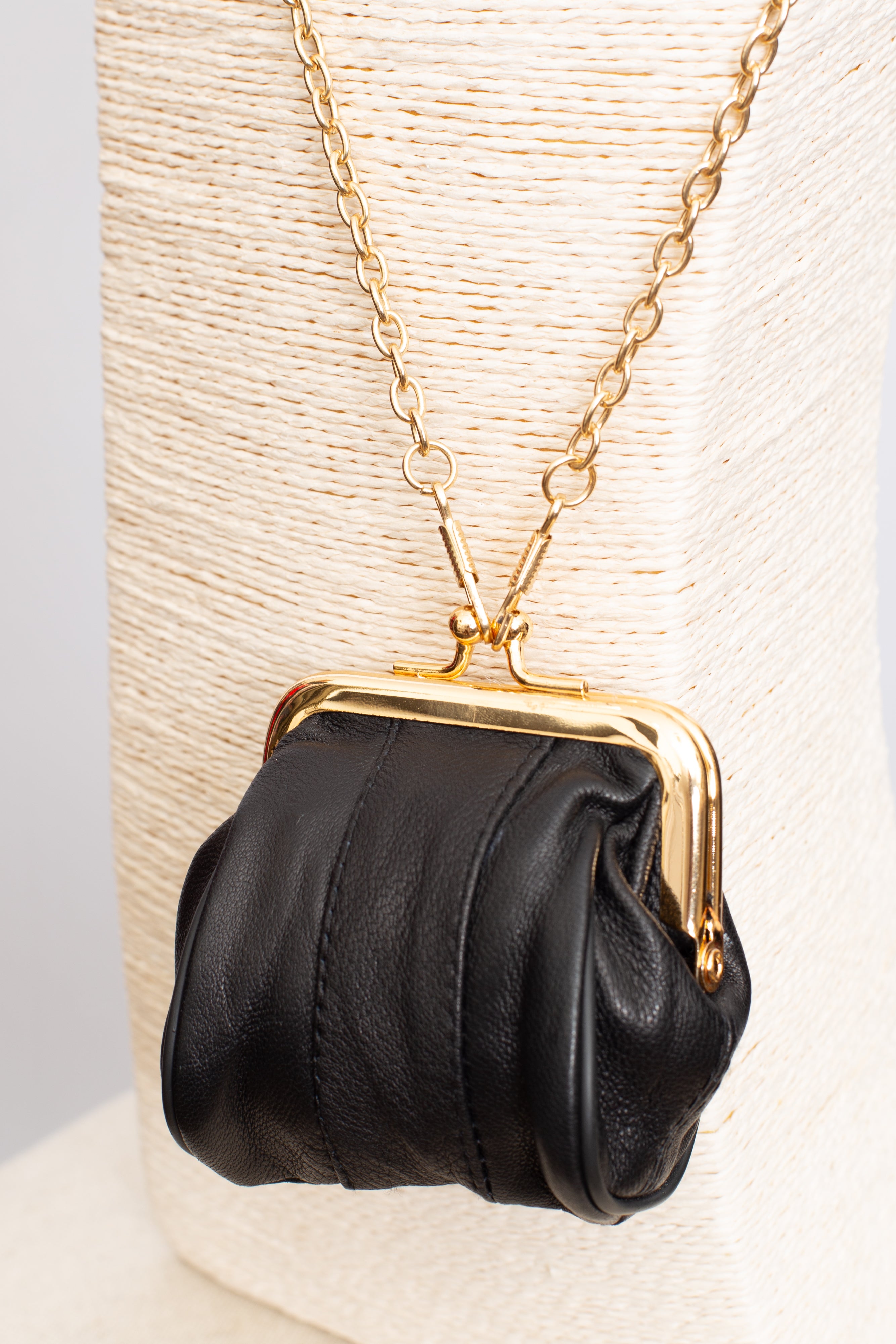 Collier Mini Bag Noir