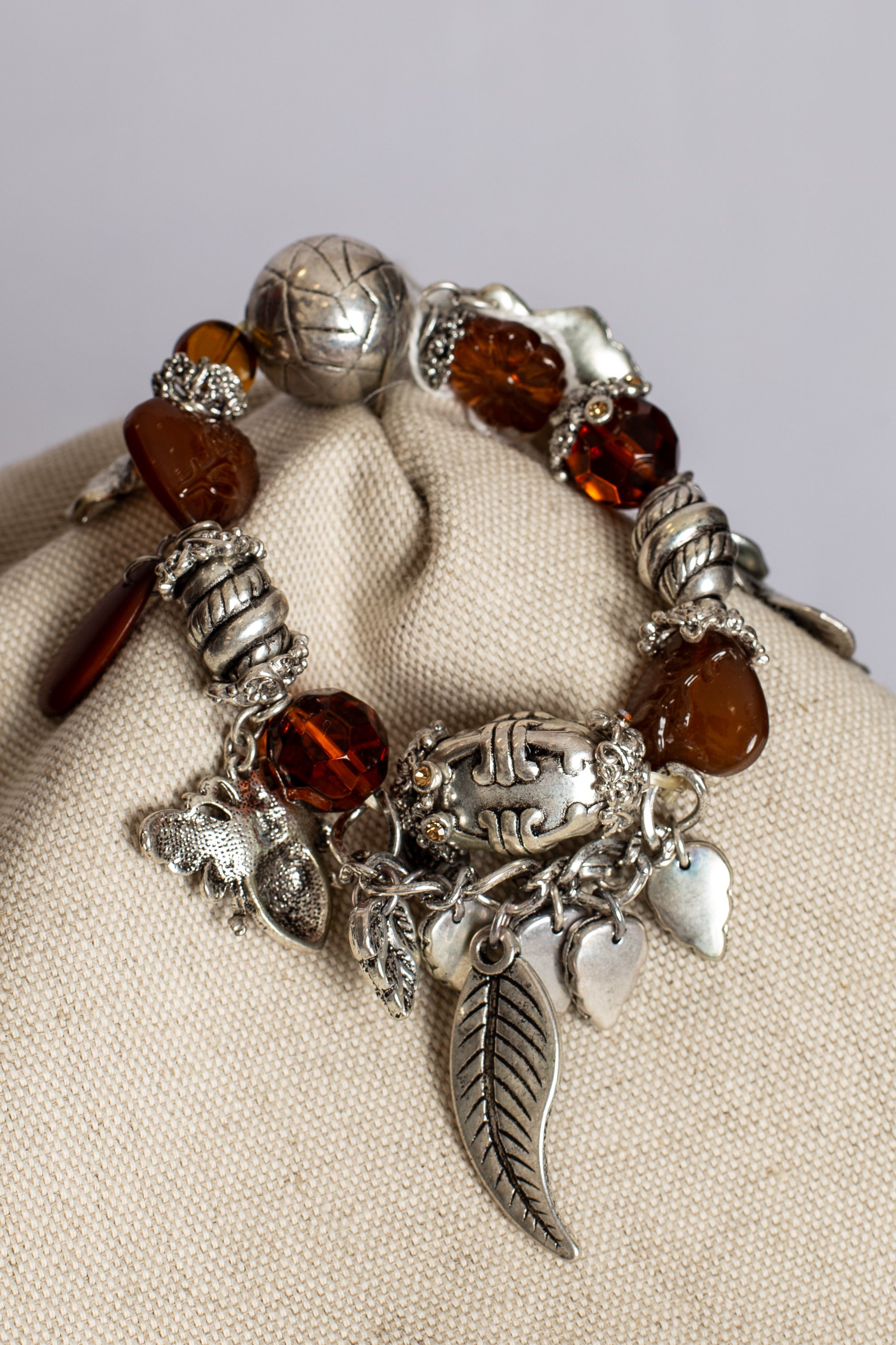 Bracelet Charms Ambré