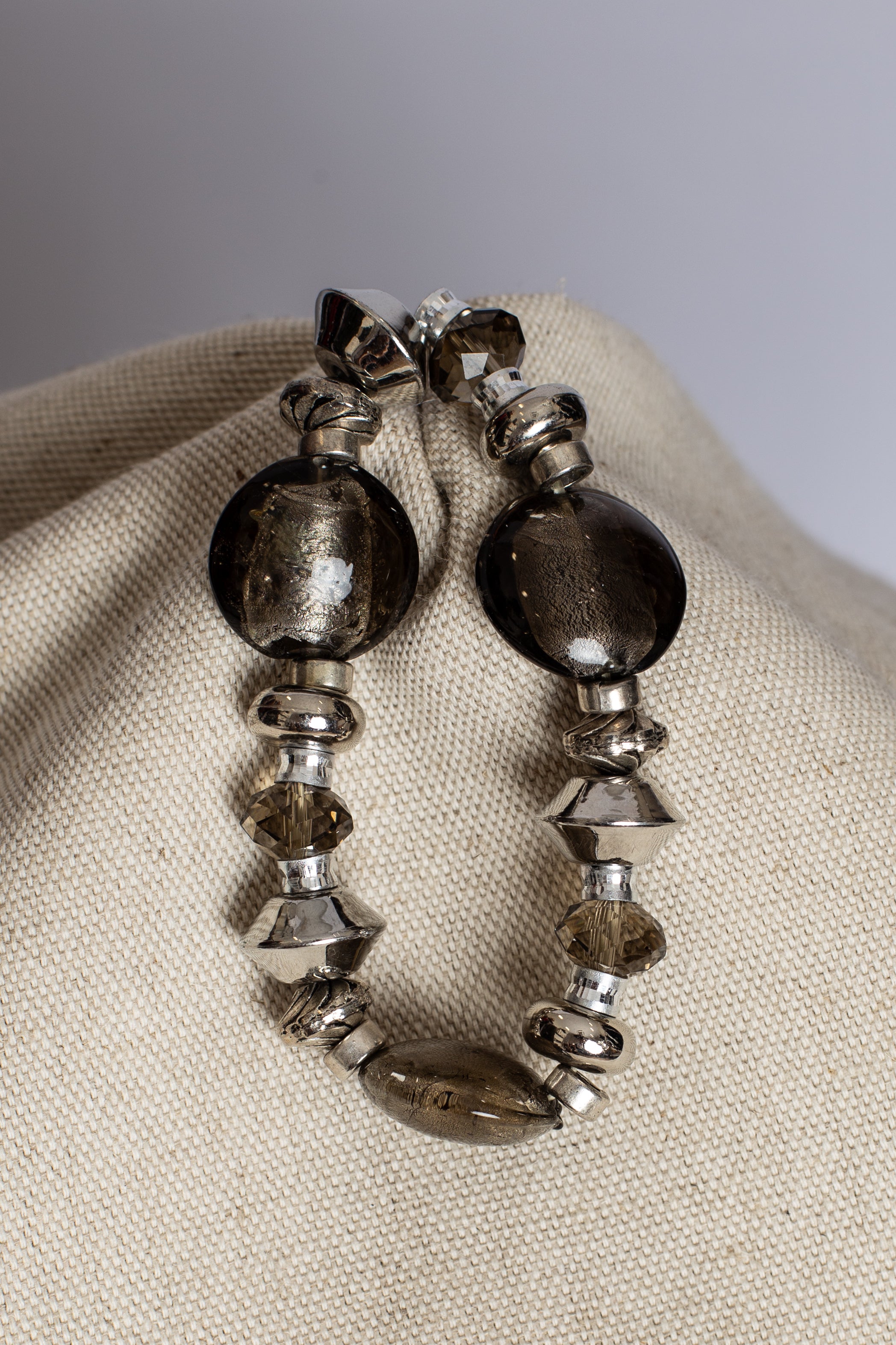 Bracelet Perles Fumées