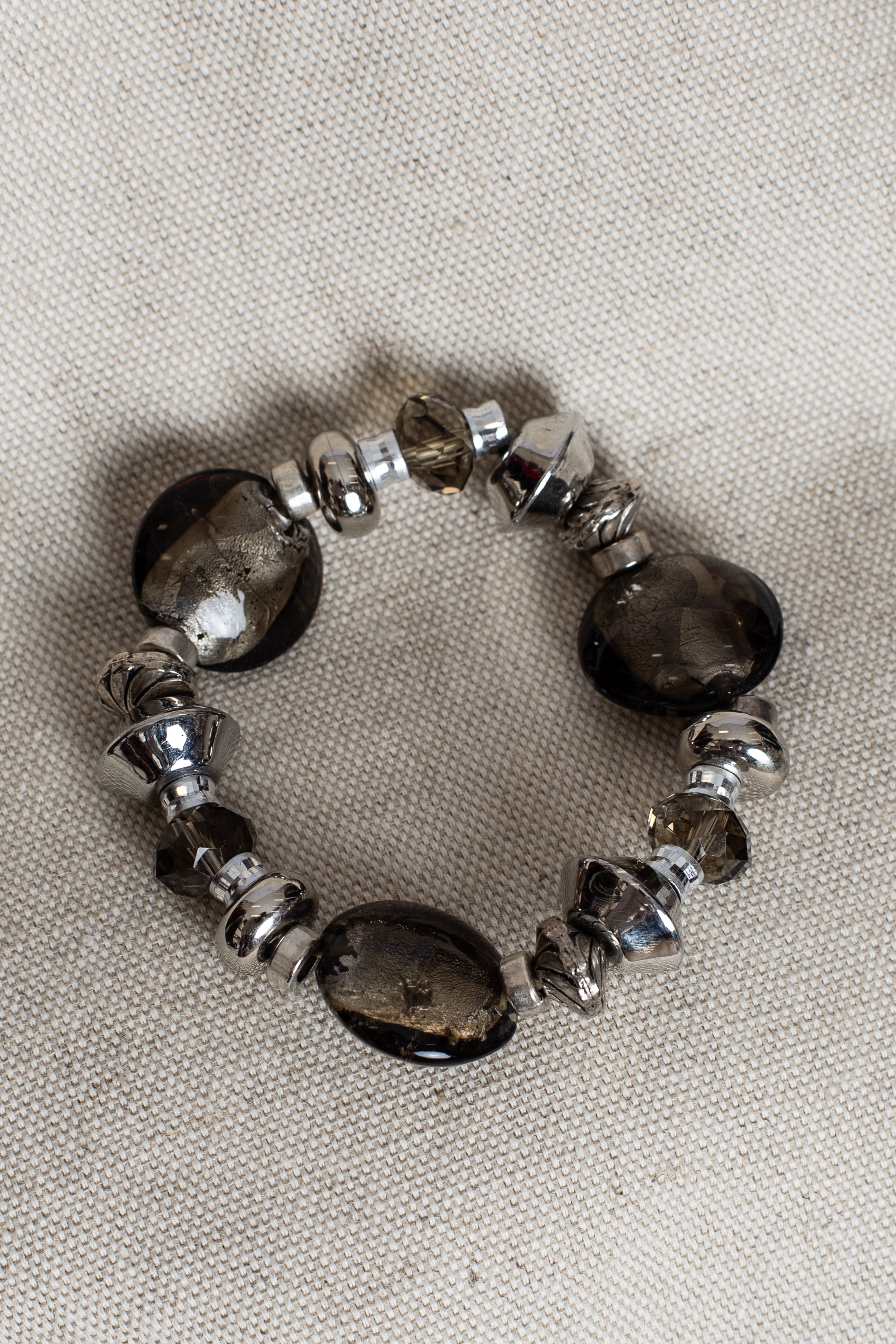 Bracelet Perles Fumées