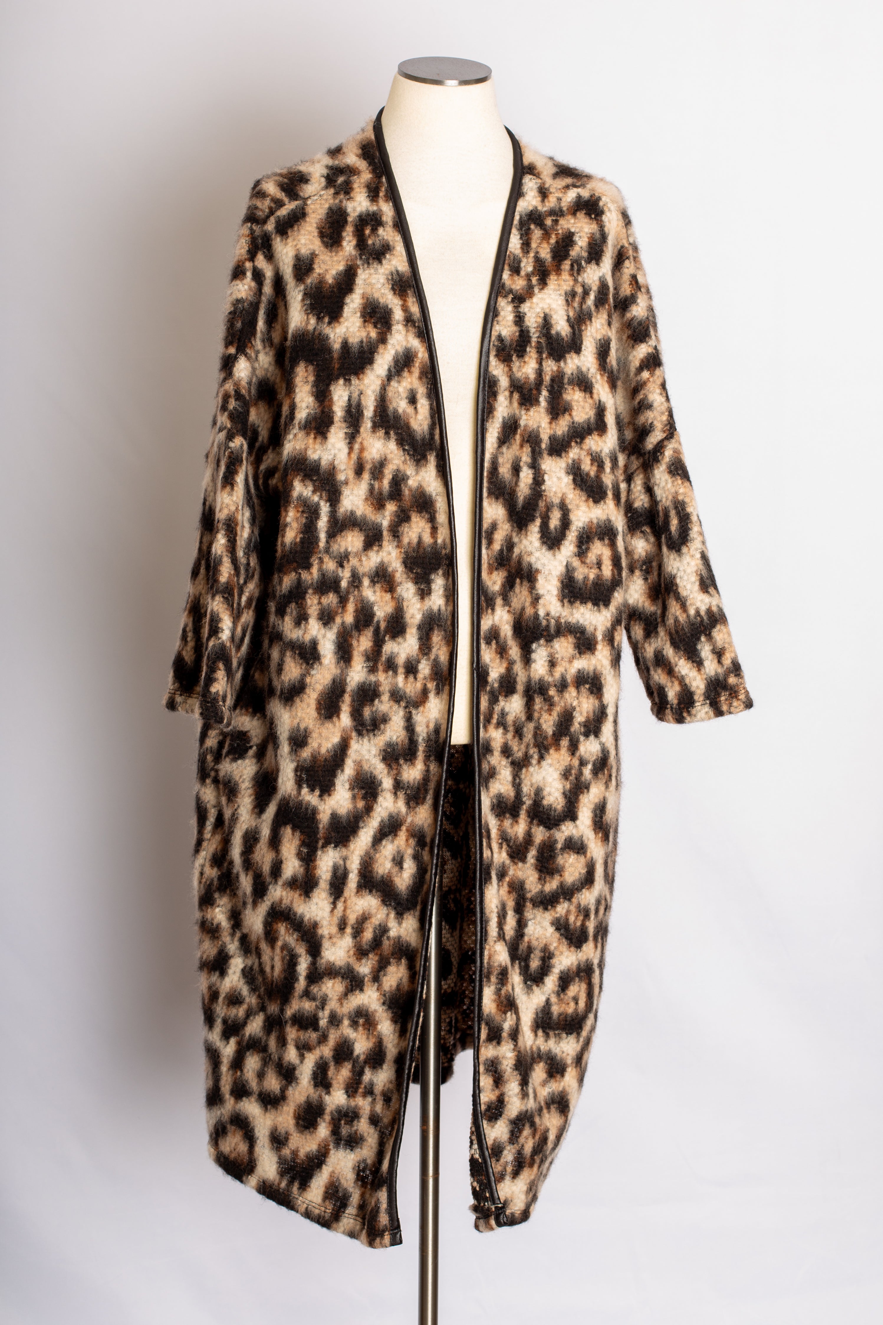 Veste Longue Léopard
