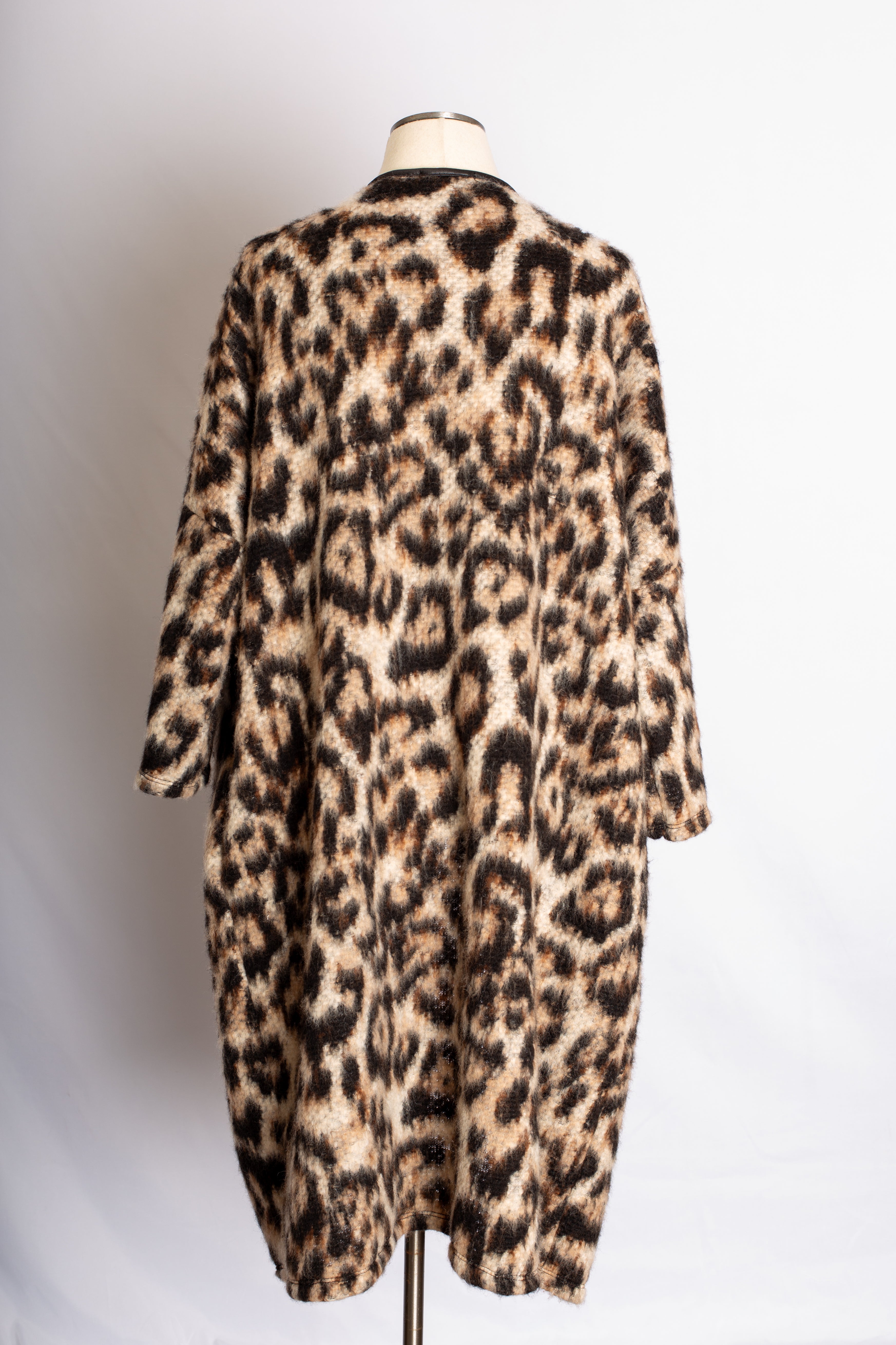 Veste Longue Léopard