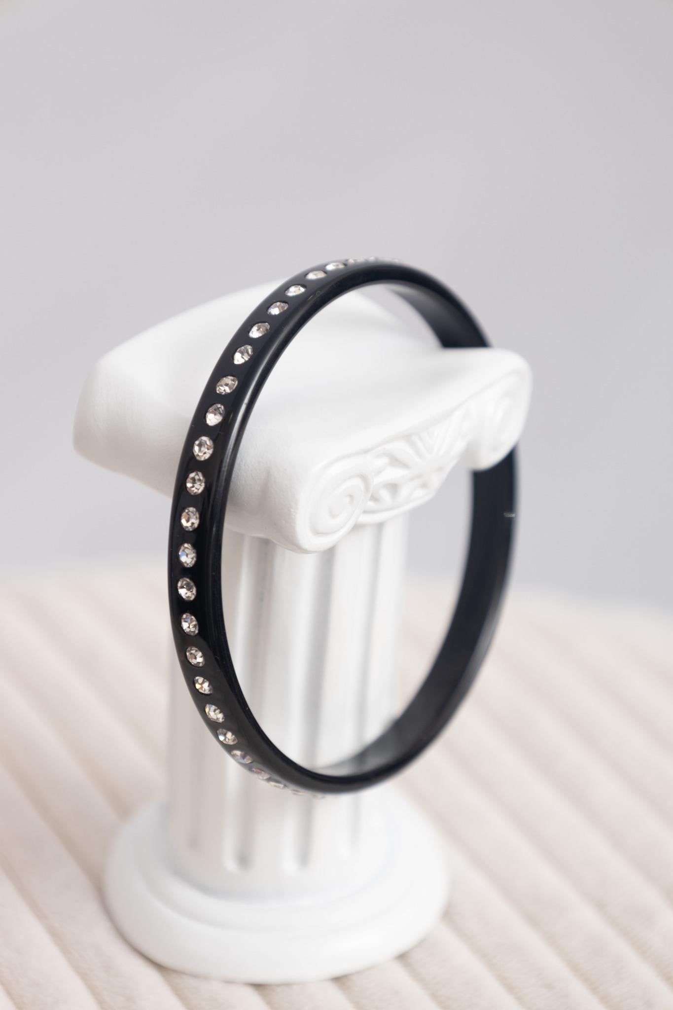 Bracelet Cristal noir