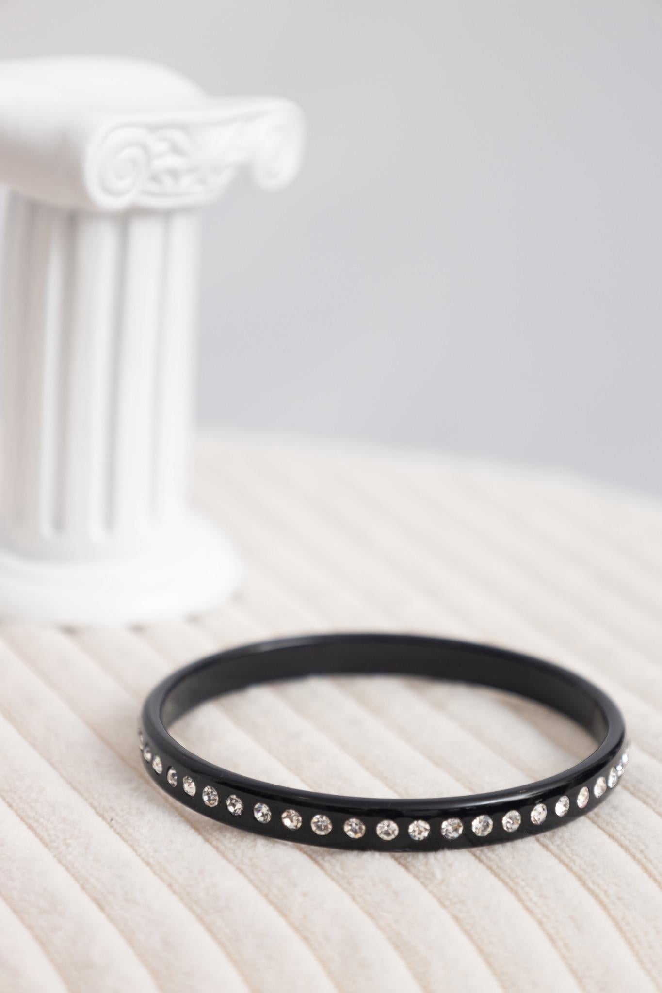Bracelet Cristal noir