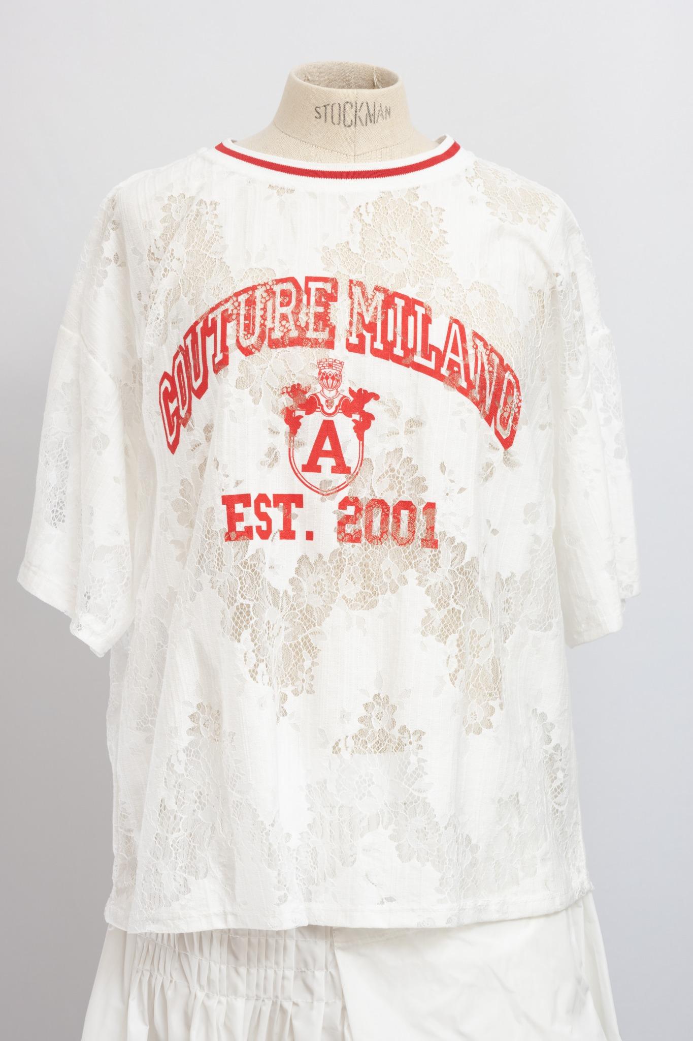T-shirt Milano rouge