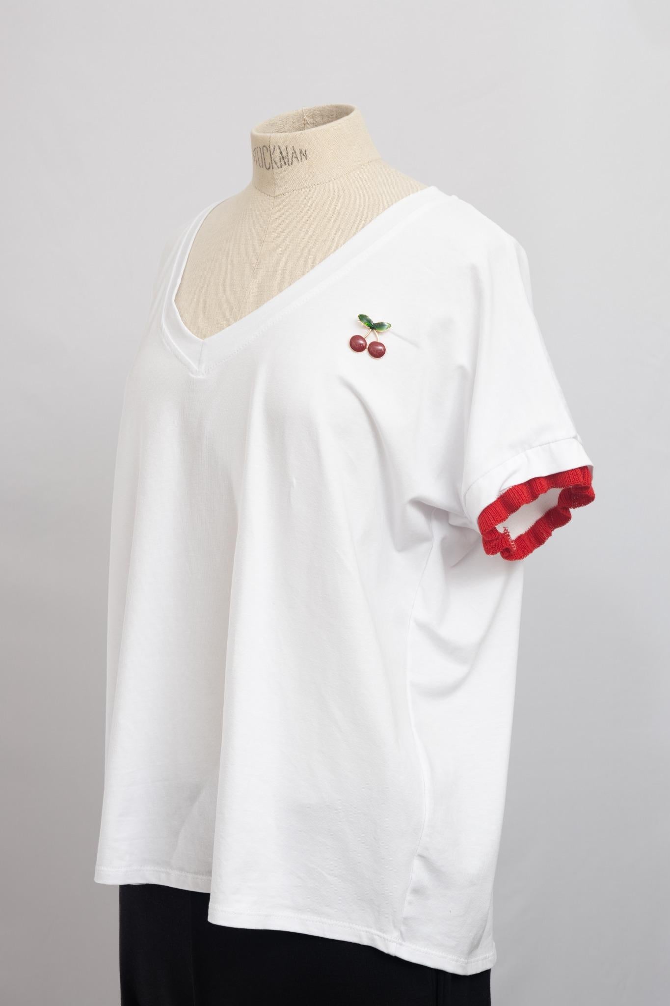 T-shirt Bellina blanc